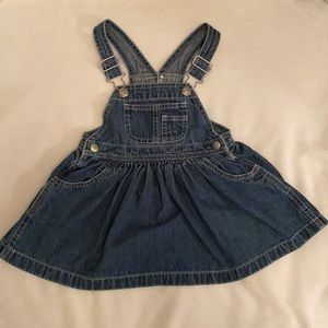 Baby gap jean dress 12-18 months